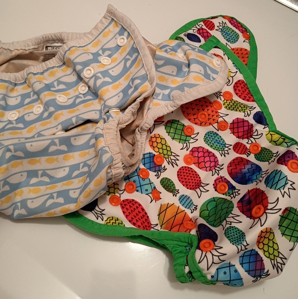 Assorted Plastic Diaper Covers